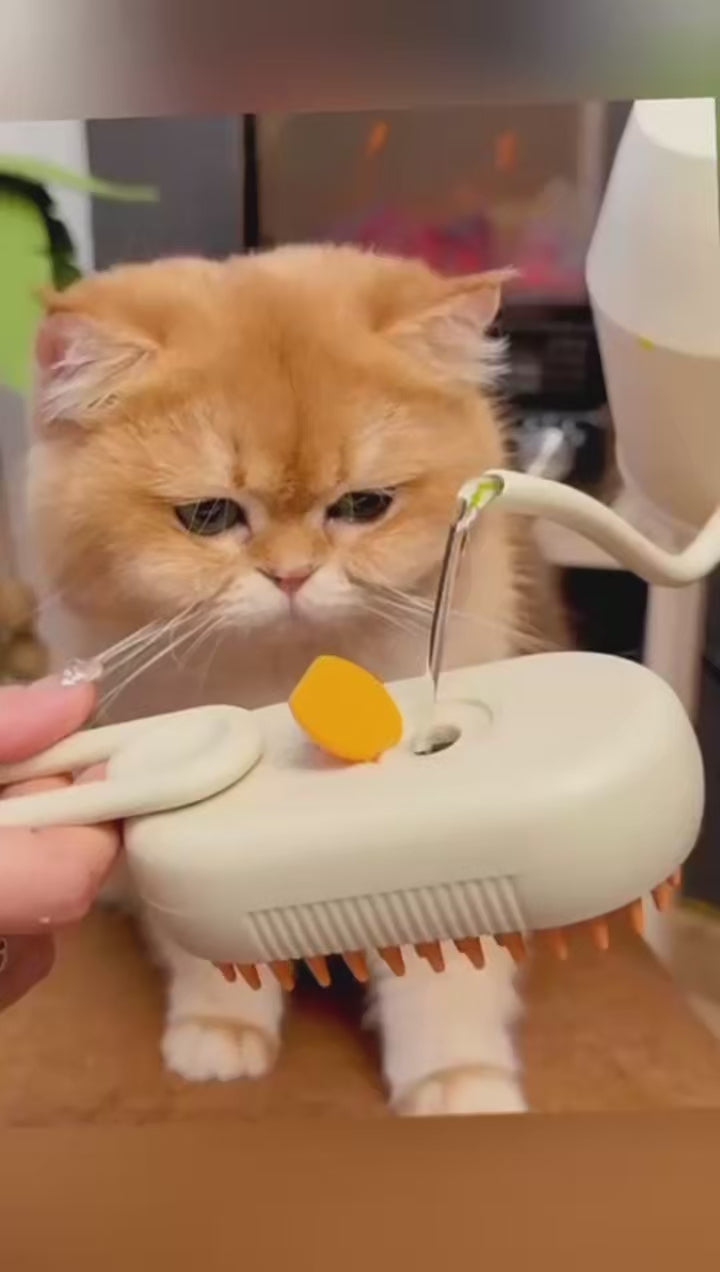 LuxePet FellPro™ – 3-in-1 Dampfbürste